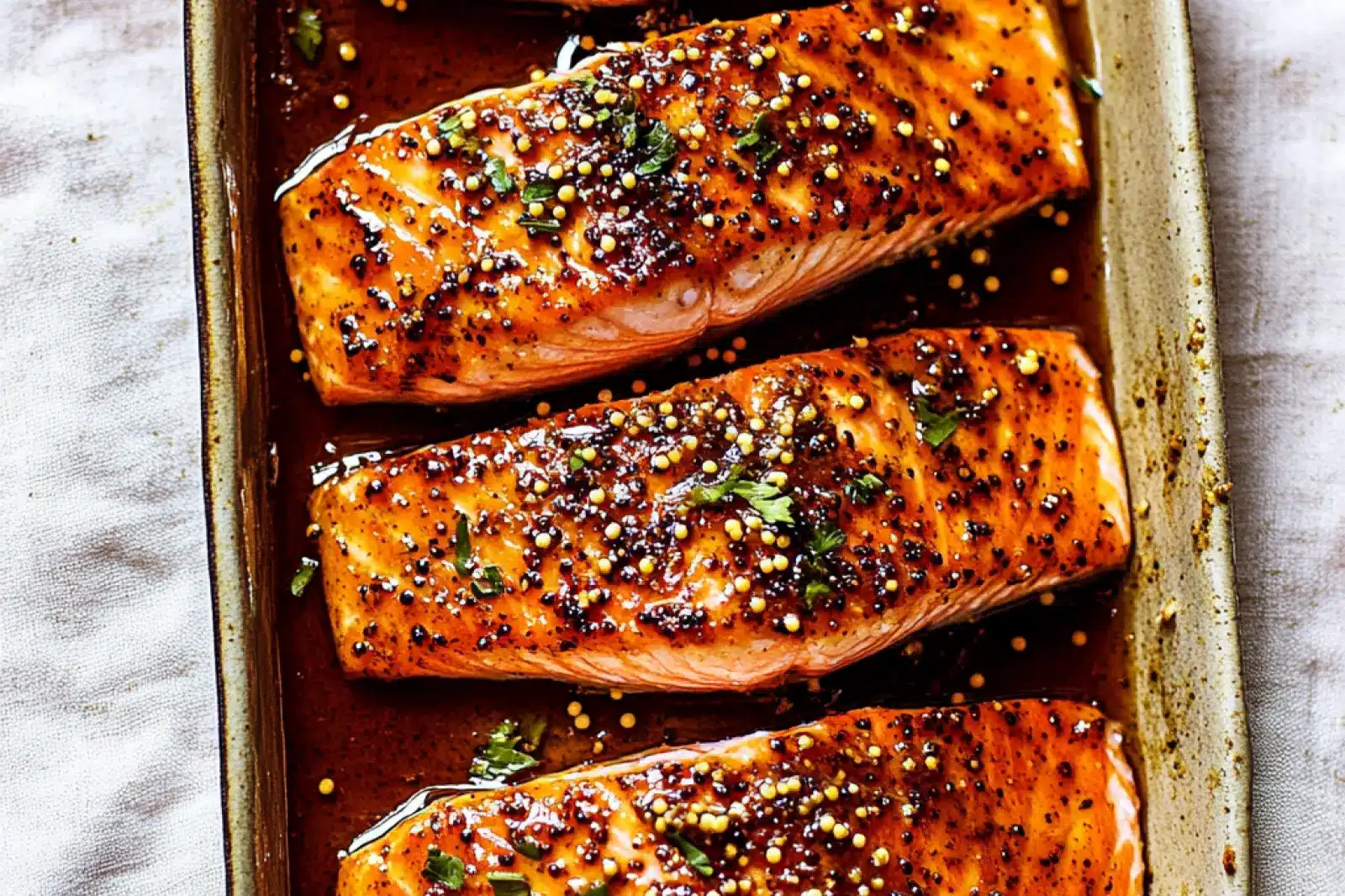 20 Minute Honey Mustard Salmon Easy Weeknight Dinner