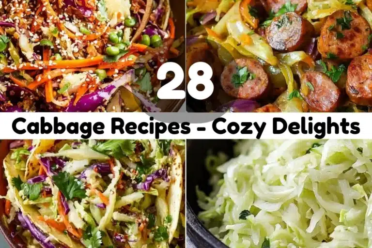 28 Cabbage Recipes – Cozy Delights for Family Meals