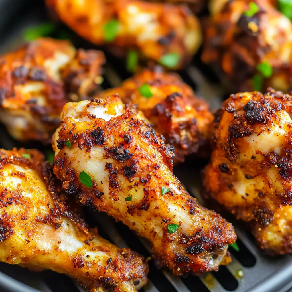 Air Fryer Chicken Wings Crispy Perfect Easy Dinner 6 AIR FRYER CHICKEN WINGS CRISPY centered hero view, clean and uncluttered