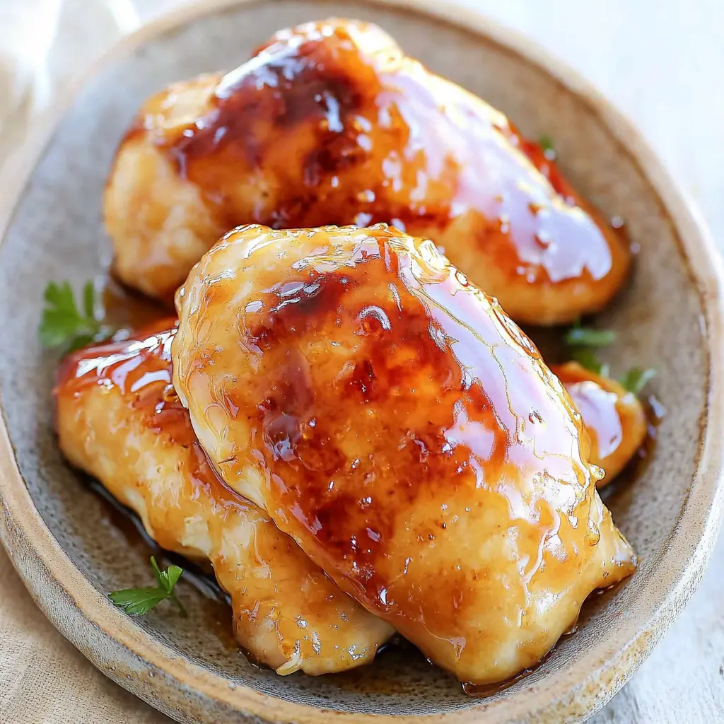 Air Fryer Easter Chicken Thighs Honey Glazed Easy Weeknight Dinner 6 AIR FRYER EASTER CHICKEN THIGHS HONEY GLAZED centered hero view, clean and uncluttered