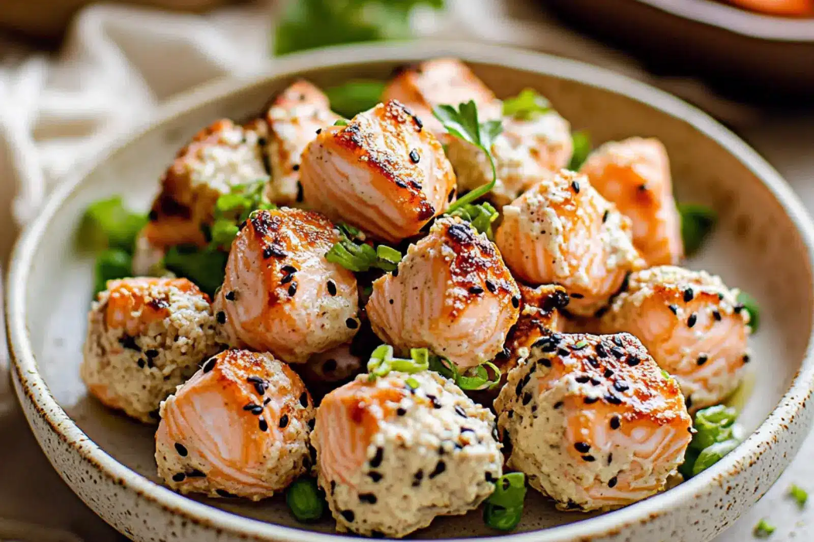Air Fryer Salmon Bites Easy Quick Dinner for Busy Nights