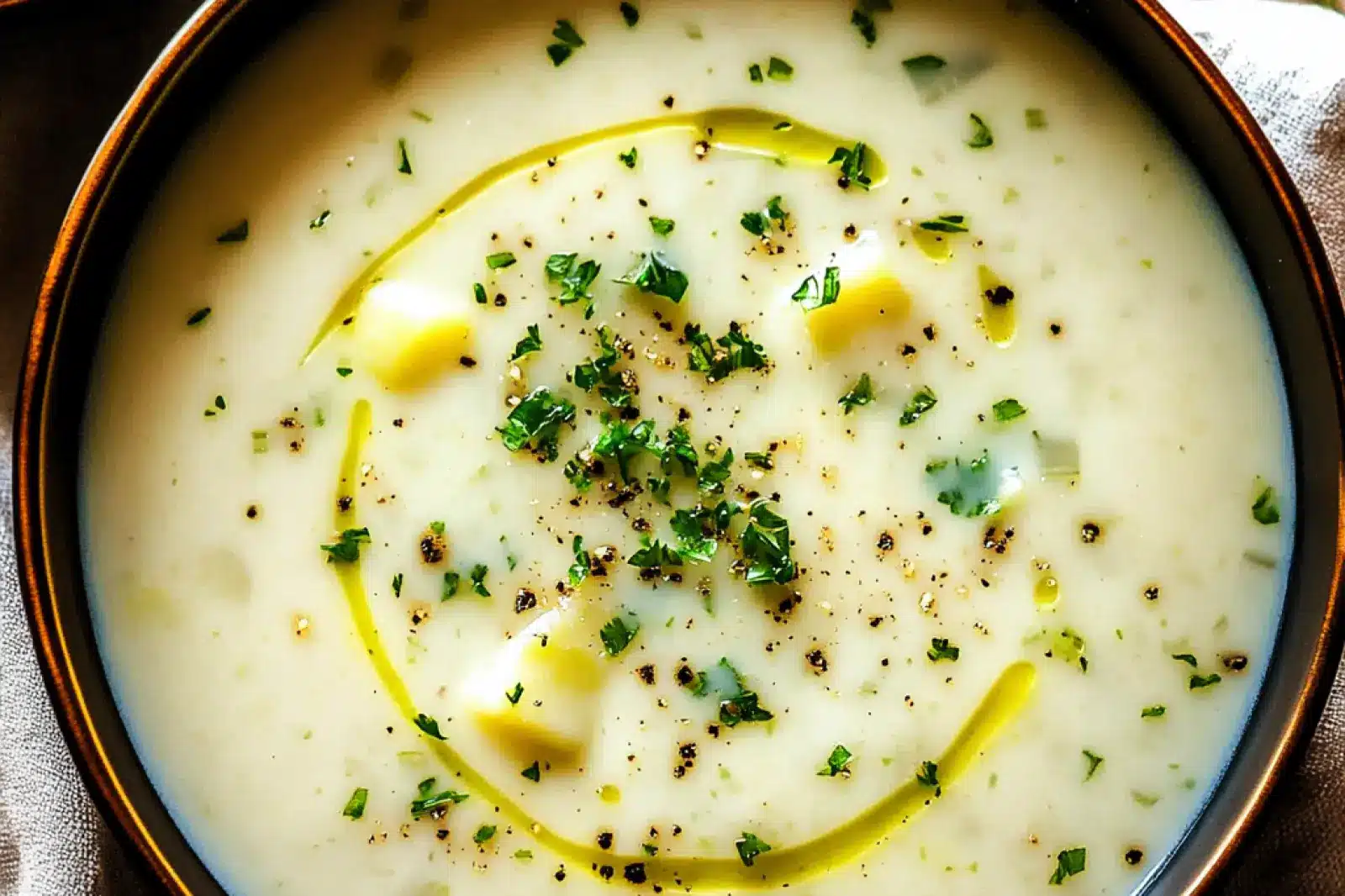 Creamy Leek And Potato Soup Easy Weeknight Dinner