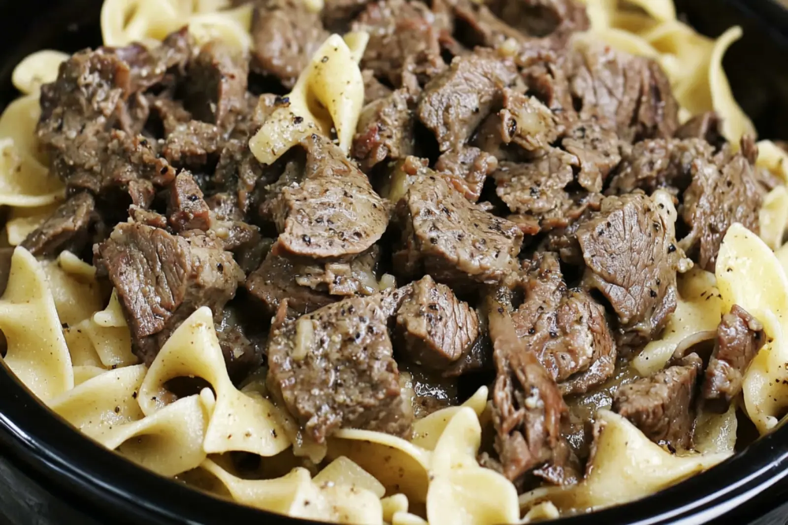 Crock Pot Beef and Noodles Easy Comforting Dinner