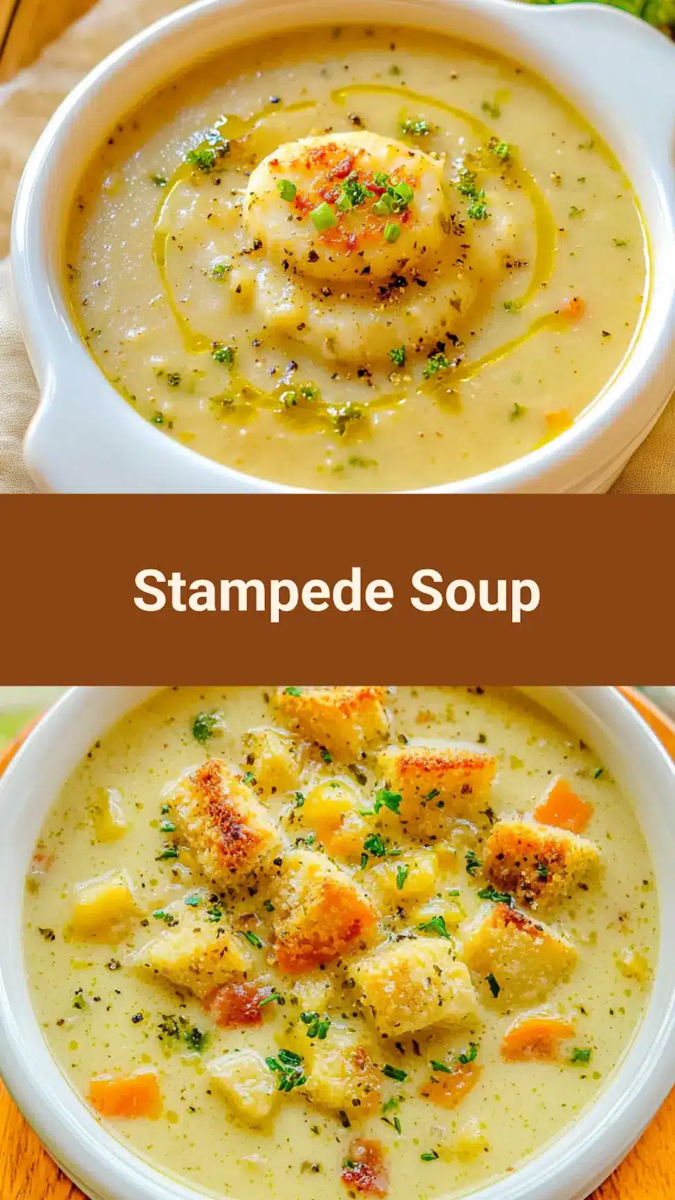 DOLLY PARTONS STAMPEDE SOUP centered hero view, clean and uncluttered_pin