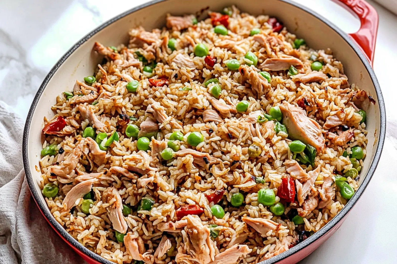 Ground Turkey and Rice Skillet Easy Weeknight Dinner