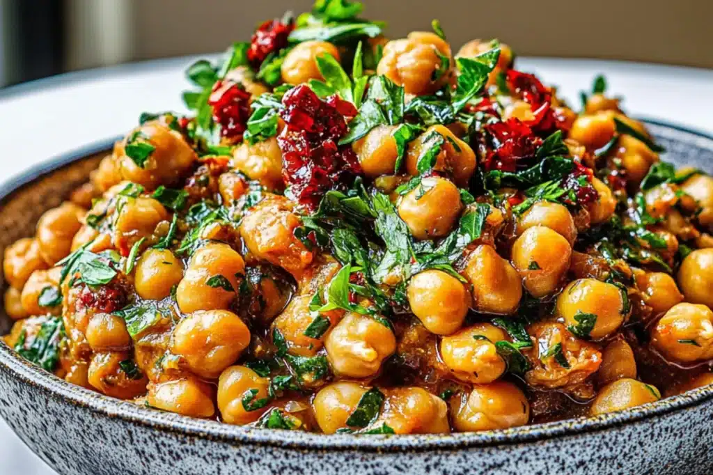 MARRY ME CHICKPEAS centered hero view, clean and uncluttered