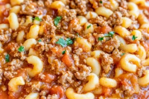 OLD AMERICAN GOULASH centered hero view, clean and uncluttered