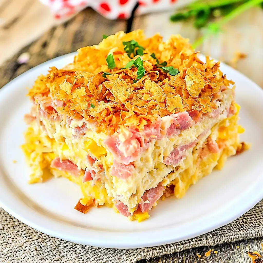 REUBEN CASSEROLE centered hero view, clean and uncluttered