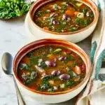 OLIVE GARDEN MINESTRONE SOUP centered hero view, clean and uncluttered