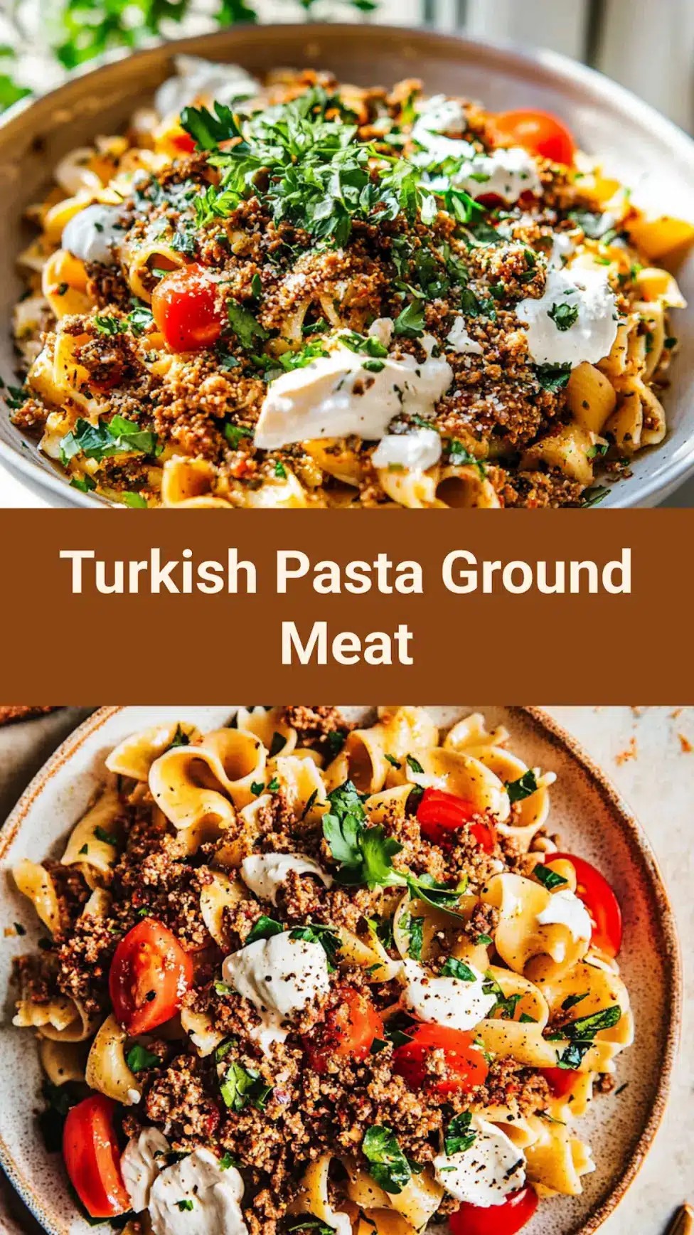 Viral Turkish Pasta Ground Meat Cozy Perfect Family Recipe 7 Turkish Pasta Ground Meat recipe, served and ready to eat, easy homemade dinner