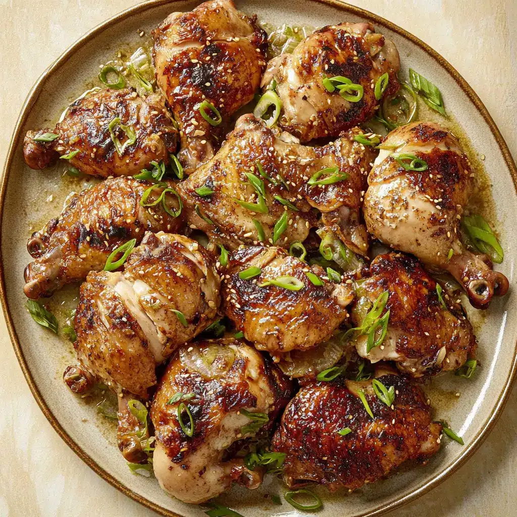 Vietnamese Lemongrass Chicken centered hero view, clean and uncluttered