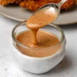 Raising Cane Sauce recipe, served and ready to eat, easy homemade dish