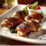 Texas de Brazil Chicken recipe, served and ready to eat, easy homemade dish