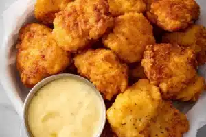 Air Fryer Chick-fil-A Nuggets recipe, served and ready to eat, easy homemade dinner