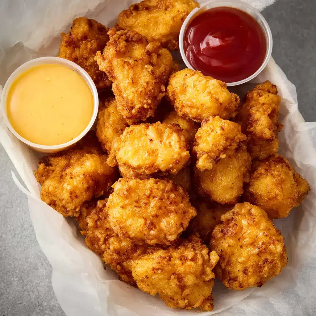 Air Fryer Chick-fil-A Nuggets recipe, served and ready to eat, easy homemade dinner