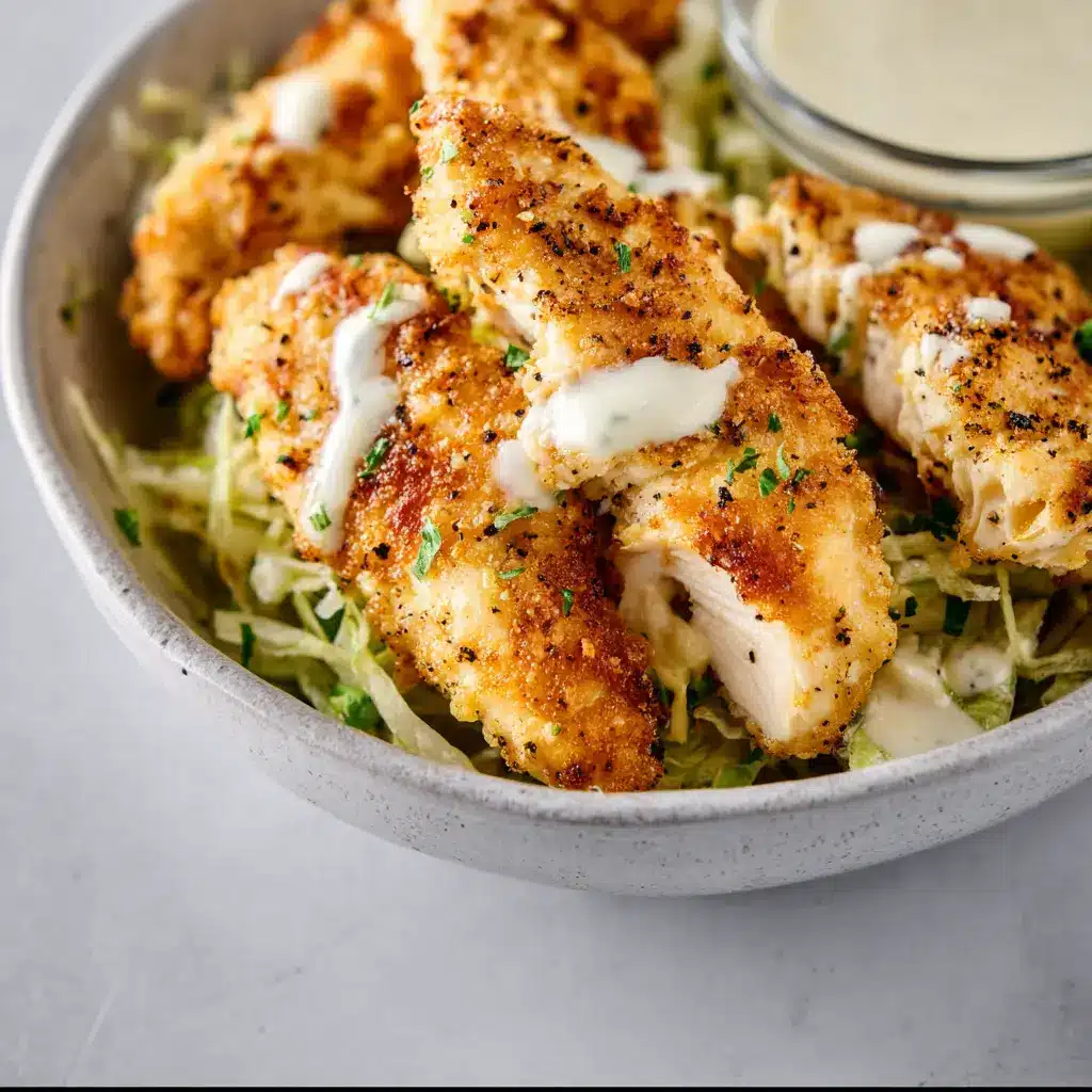 Air Fryer Chicken Tenders Recipe Made Crispy and Irresistible 6 Air Fryer Chicken Tenders recipe, served and ready to eat, easy homemade dinner