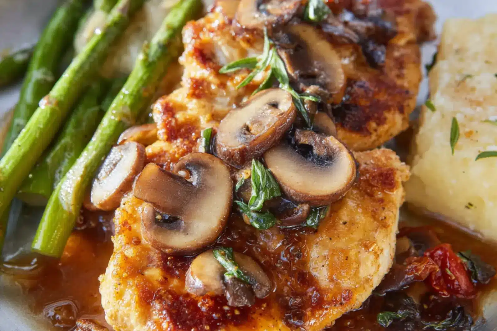 Copycat Cheesecake Factory Chicken Madeira Is the Cozy Satisfying Dinner You Need Now