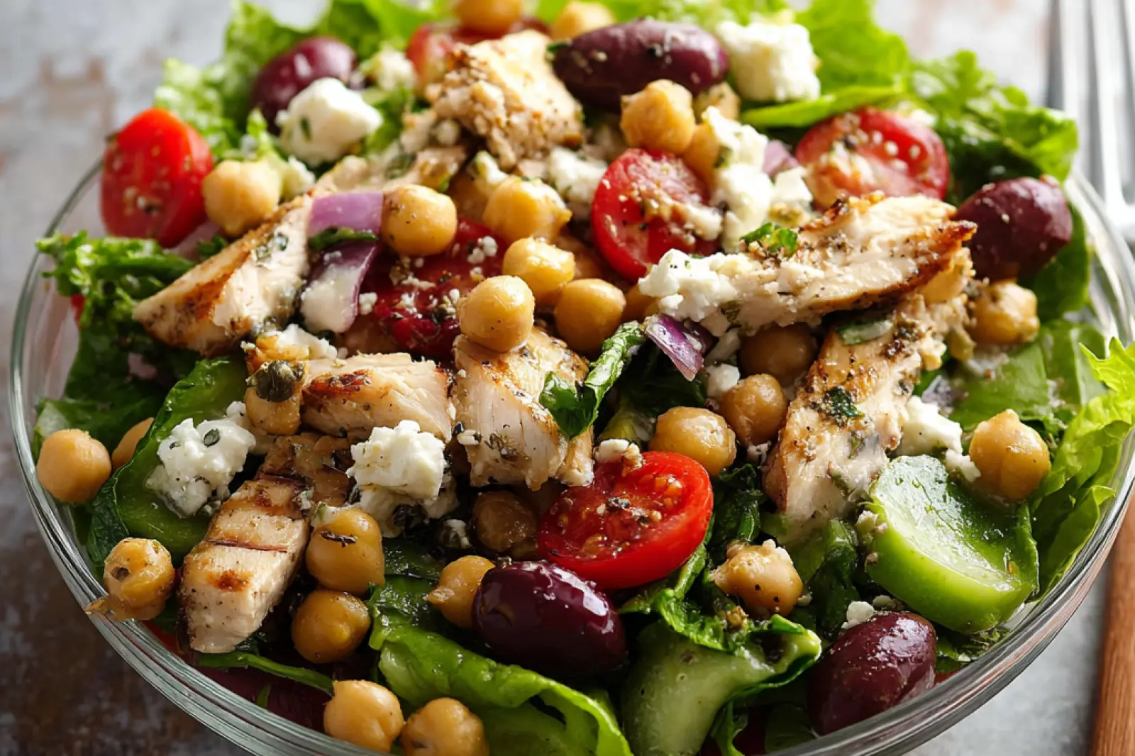 Chickpea Feta Chicken Salad Recipe Your Vibrant Fresh Favorite