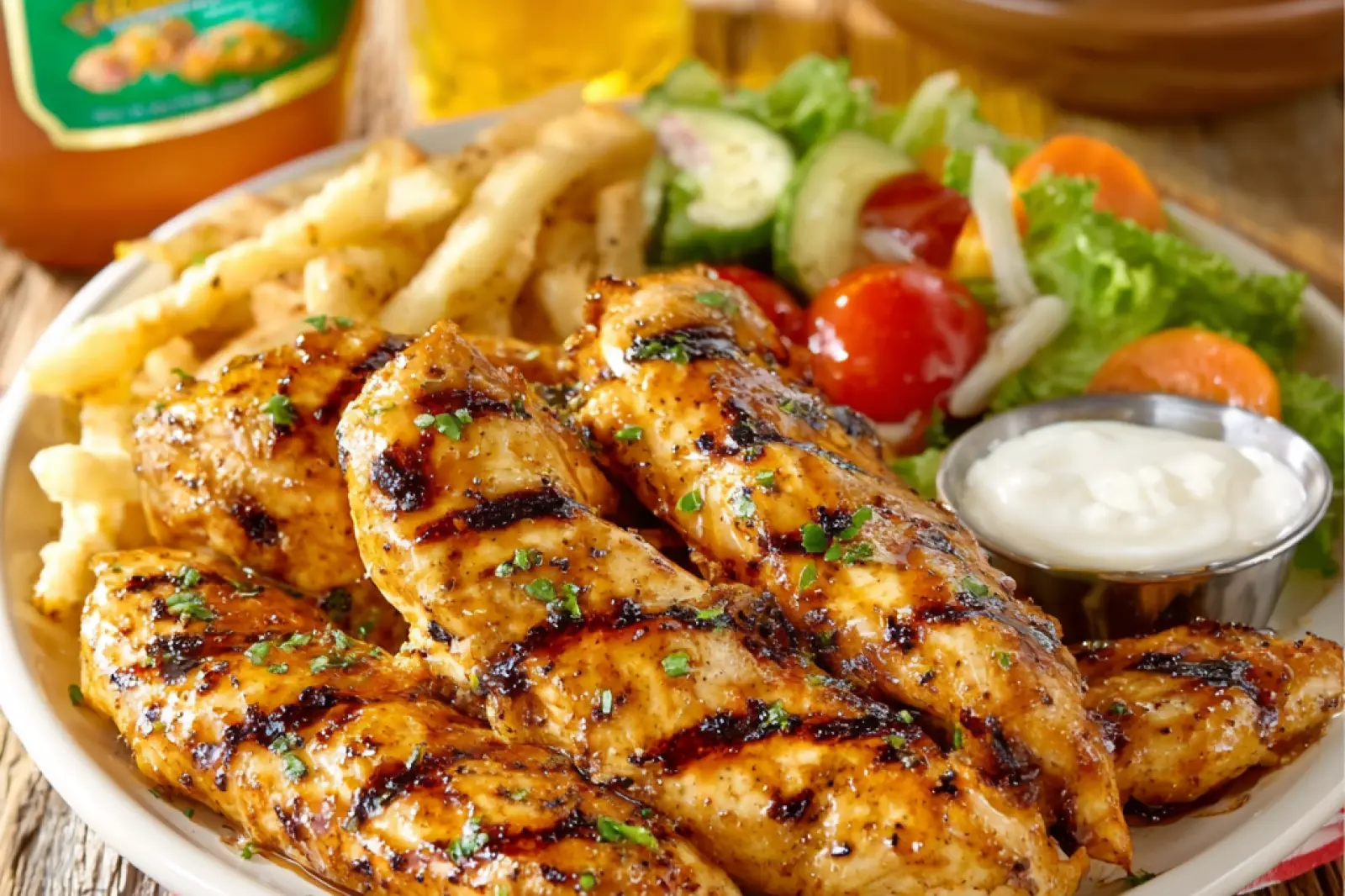 Copycat Cracker Barrel Grilled Chicken Tenders Make Your New Favorite Satisfying Dinner