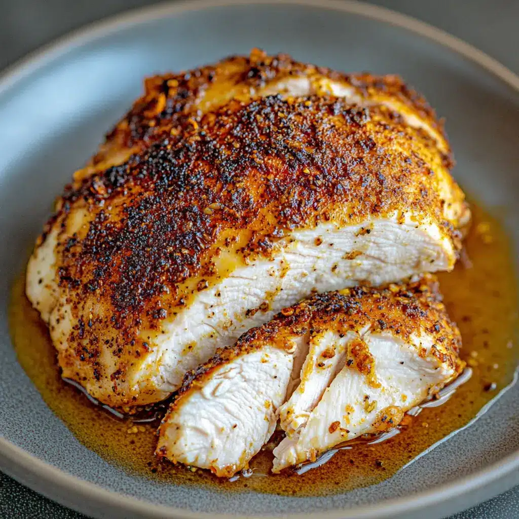 Juicy Air Fryer Chicken Breast Tempting Perfect Weeknight 6 Juicy Air Fryer Chicken Breast recipe, served and ready to eat, easy homemade dinner