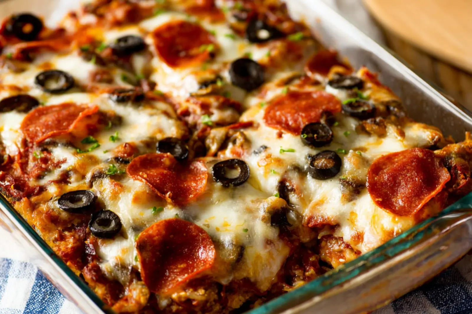 Pizza Casserole Low Carb Easy Weeknight Dinner Your Family Will Love Now