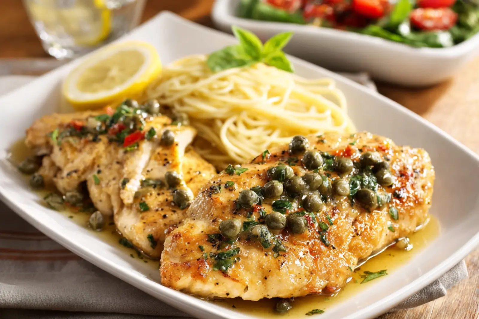 Copycat Olive Garden Chicken Piccata Warm Satisfying Real Restaurant Flavor at Home
