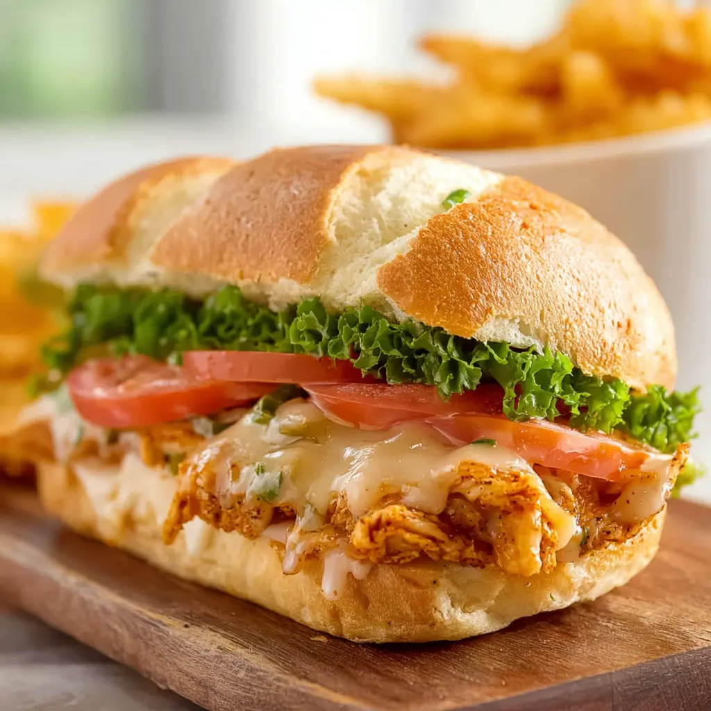 Spicy Deluxe Sandwich recipe, served and ready to eat, easy homemade dinner