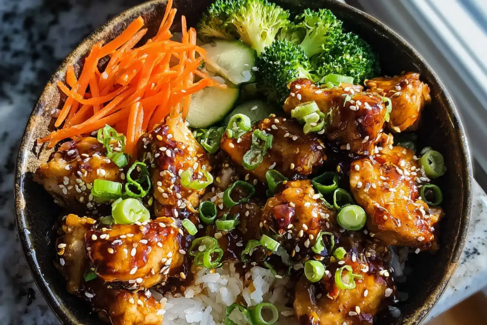 Healthy Sticky Chicken Bowls Quick and Delicious Warm Satisfying Real Comfort