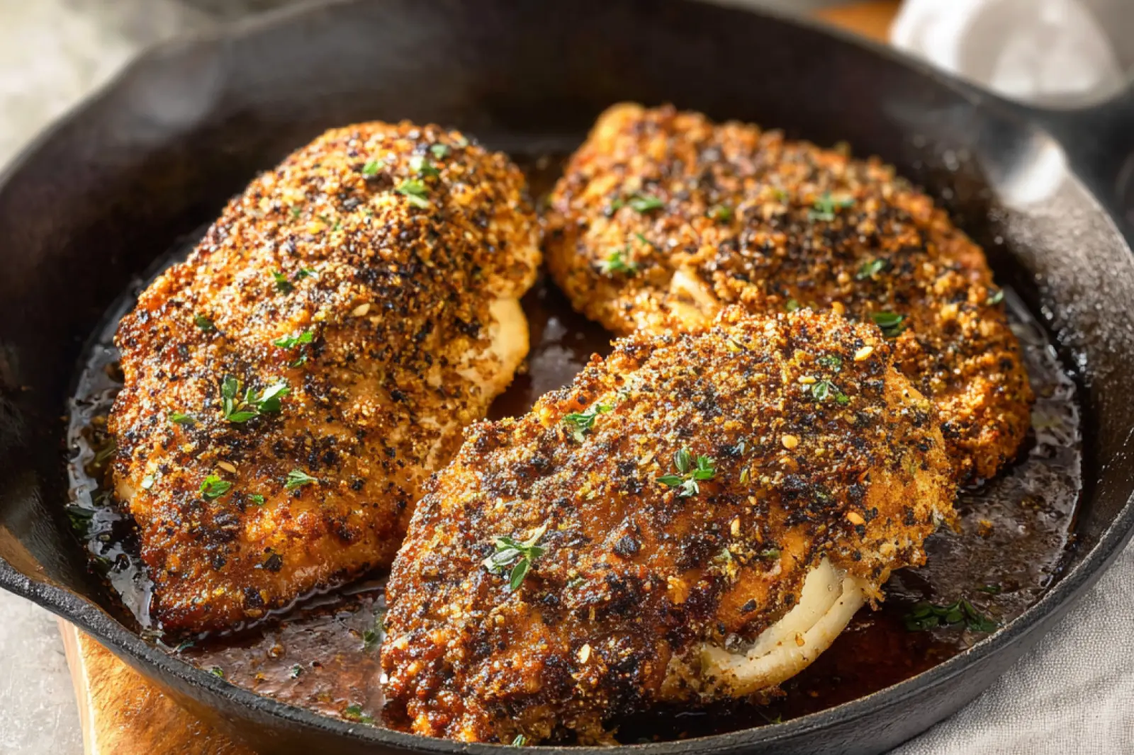 Copycat Texas Roadhouse Herb Crusted Chicken Your Family Will Love Now