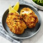 Air Fryer Chicken Kiev recipe, served and ready to eat, easy homemade dish