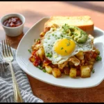 First Watch Farmhouse Hash Chicken recipe, served and ready to eat, easy homemade dish