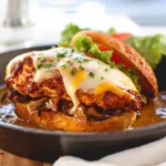 Red Robin Ensenada Chicken Copycat recipe, served and ready to eat, easy homemade dish