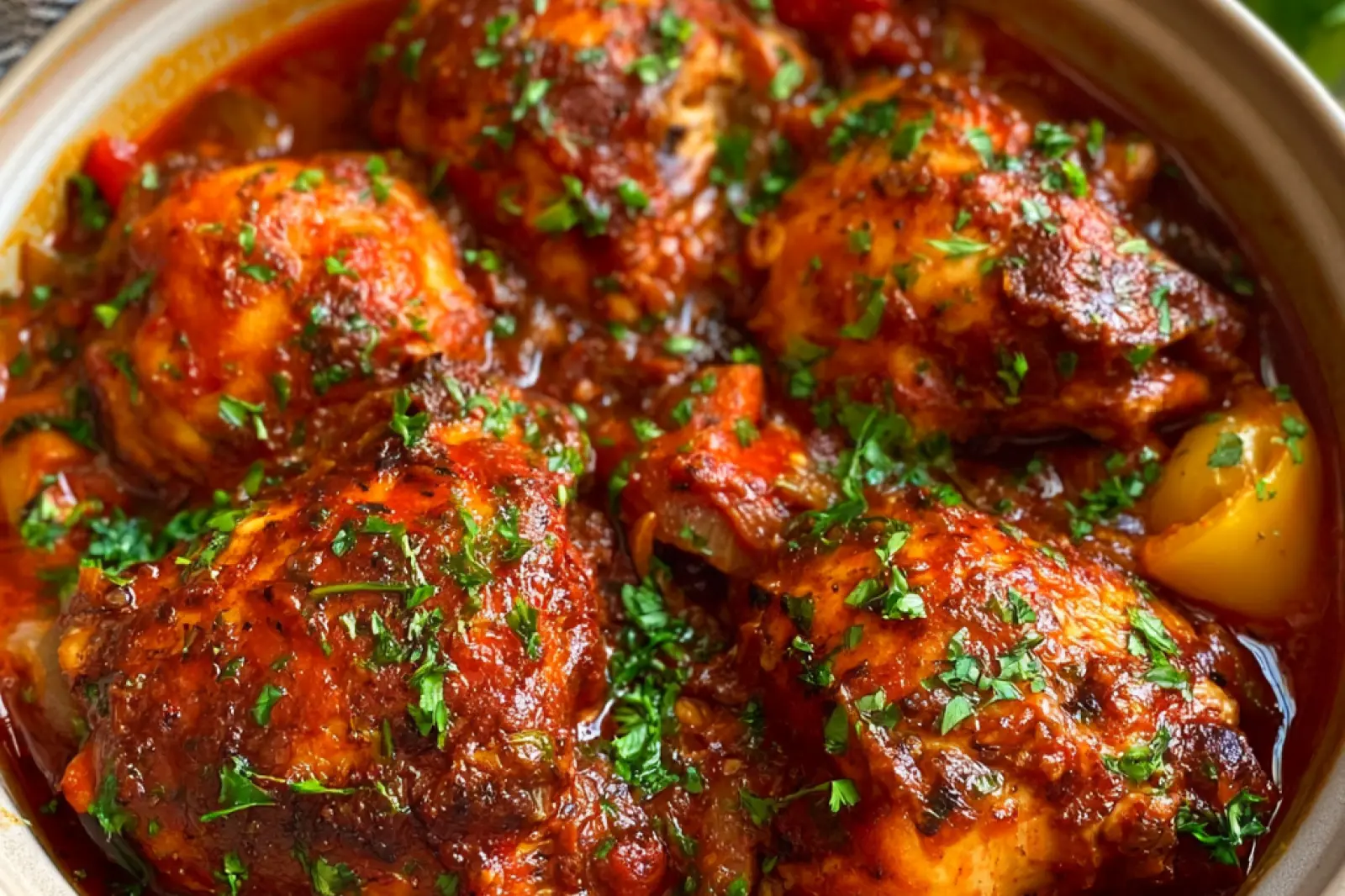 Air Fryer Chicken Cacciatore Cozy Rich Flavors Your Family Will Love