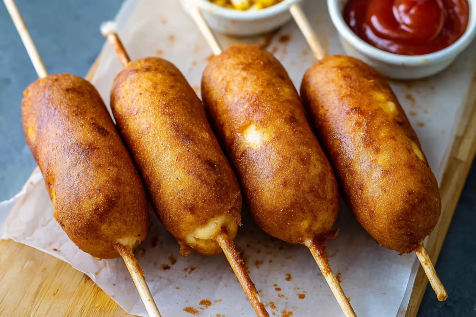 Air Fryer Chicken Corn Dogs Homemade Your Family Will Love This Satisfying Real Recipe