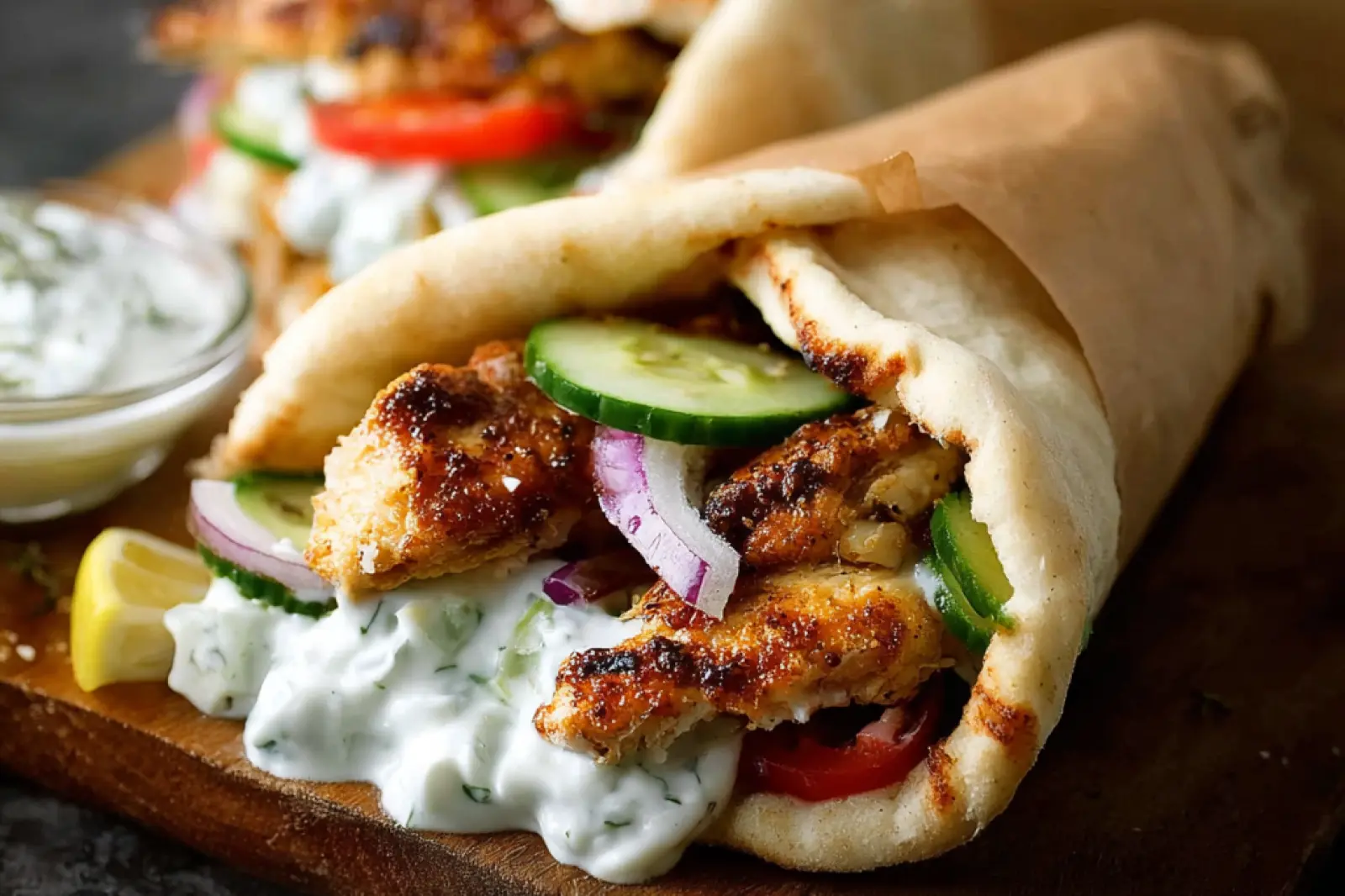 Air Fryer Chicken Gyros Tzatziki That Makes Dinner Feel Special and Real
