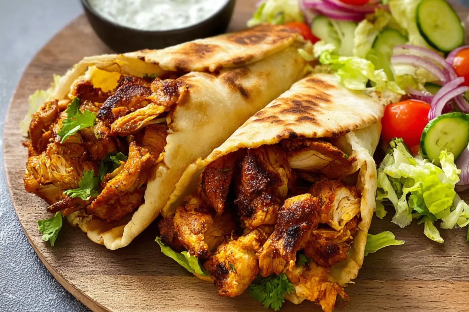 Air Fryer Chicken Shawarma Warm Satisfying Real Flavor Made Better