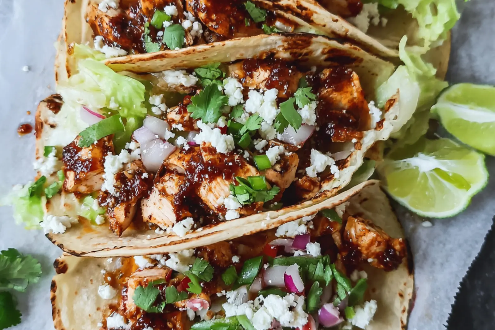 Air Fryer Chicken Street Tacos Adobo Warm Crispy Recipe Your Family Will Love