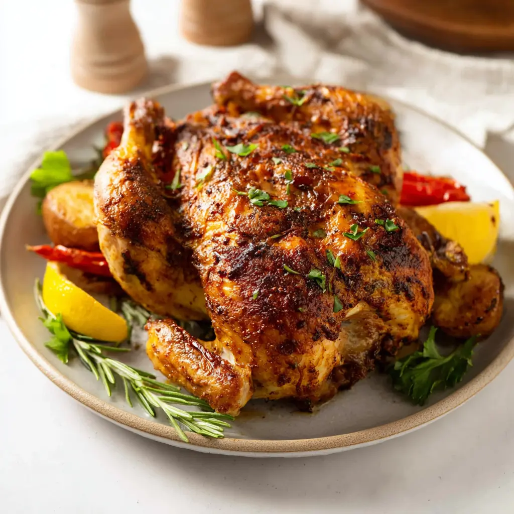 Air Fryer Cornish Game Hen Cozy Real Crispy Dinner You Will Love 6 Air Fryer Cornish Game Hen recipe, served and ready to eat, easy homemade dish