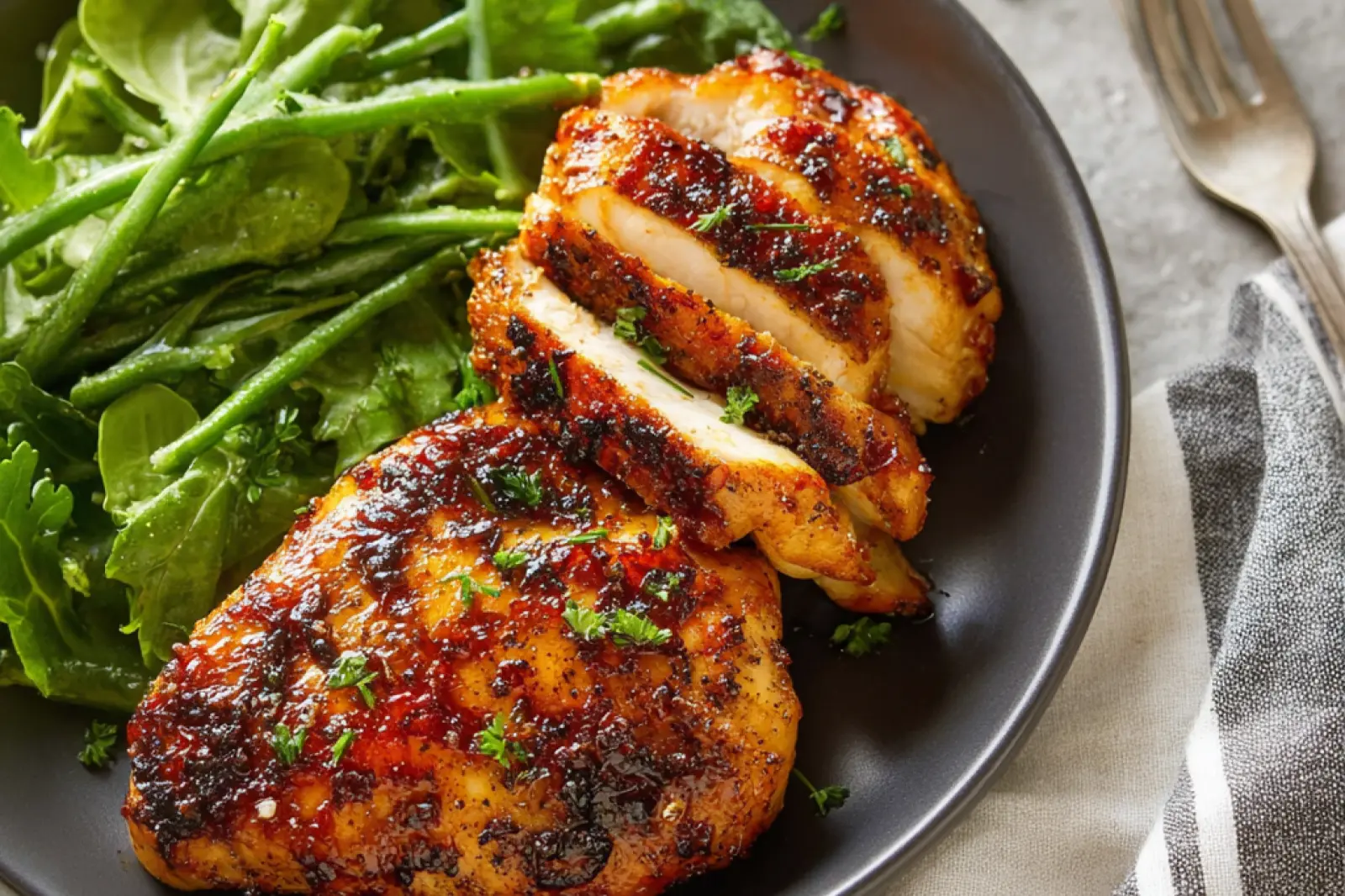 Air Fryer Maple Glazed Chicken Breast Warm Satisfying Real Weeknight Win