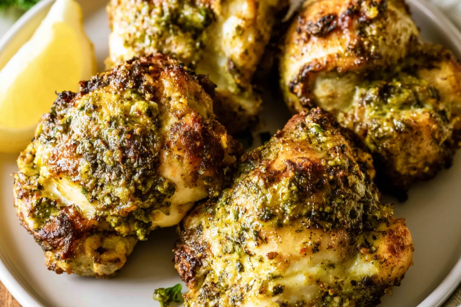 Air Fryer Pesto Chicken Satisfying New Way to Make Your Best Dinner