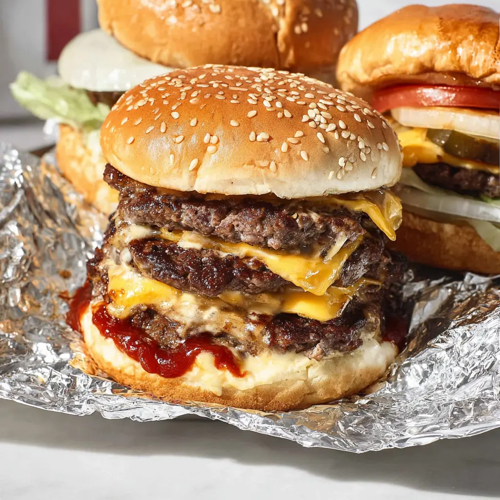 Five Guys Burgers Copycat Satisfying Real Way Better Than Takeout 6 Five Guys Burgers Copycat recipe, served and ready to eat, easy homemade dish
