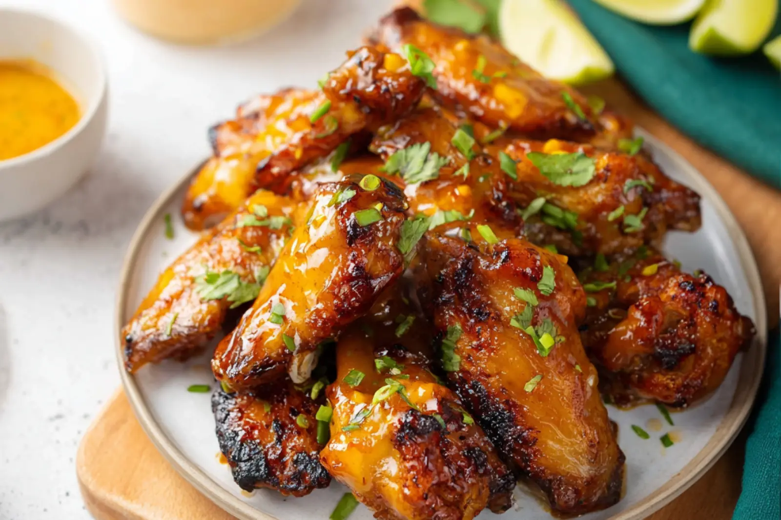 Mango Habanero Chicken Wings Bring That Real Satisfying Spicy Heat You Need