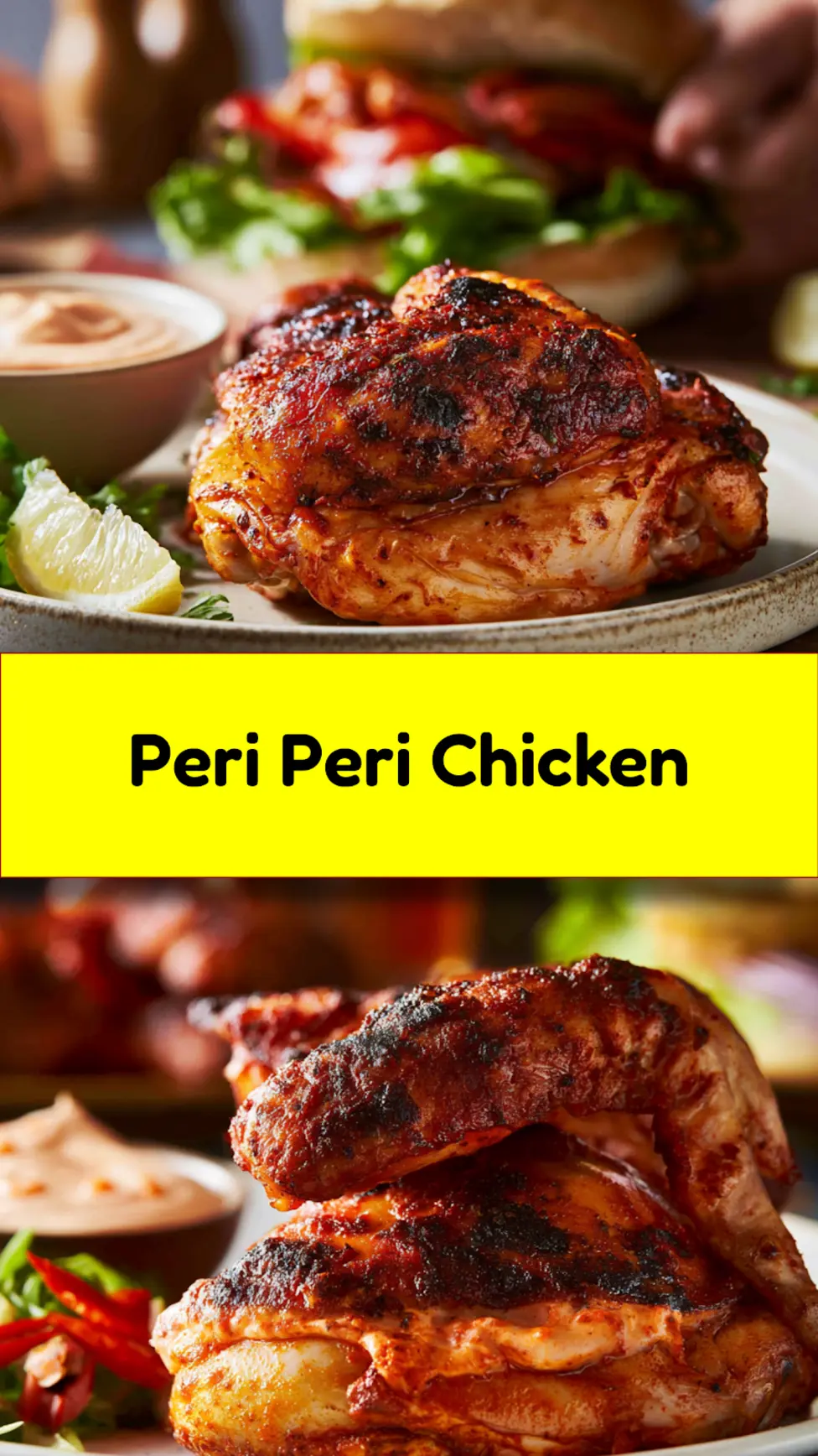 Copycat Nandos Peri Peri Chicken Irresistible Flavor Your New Favorite Recipe 7 Peri Peri Chicken recipe, served and ready to eat, easy homemade dish