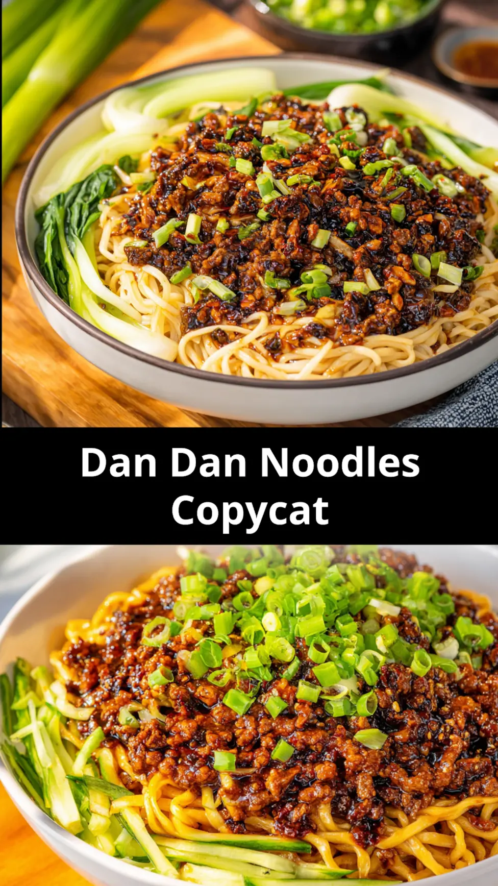 Copycat PF Chang Dan Dan Noodles Warm Satisfying Way Better Than Takeout 7 PF Chang Dan Dan Noodles recipe, served and ready to eat, easy homemade dish_pin
