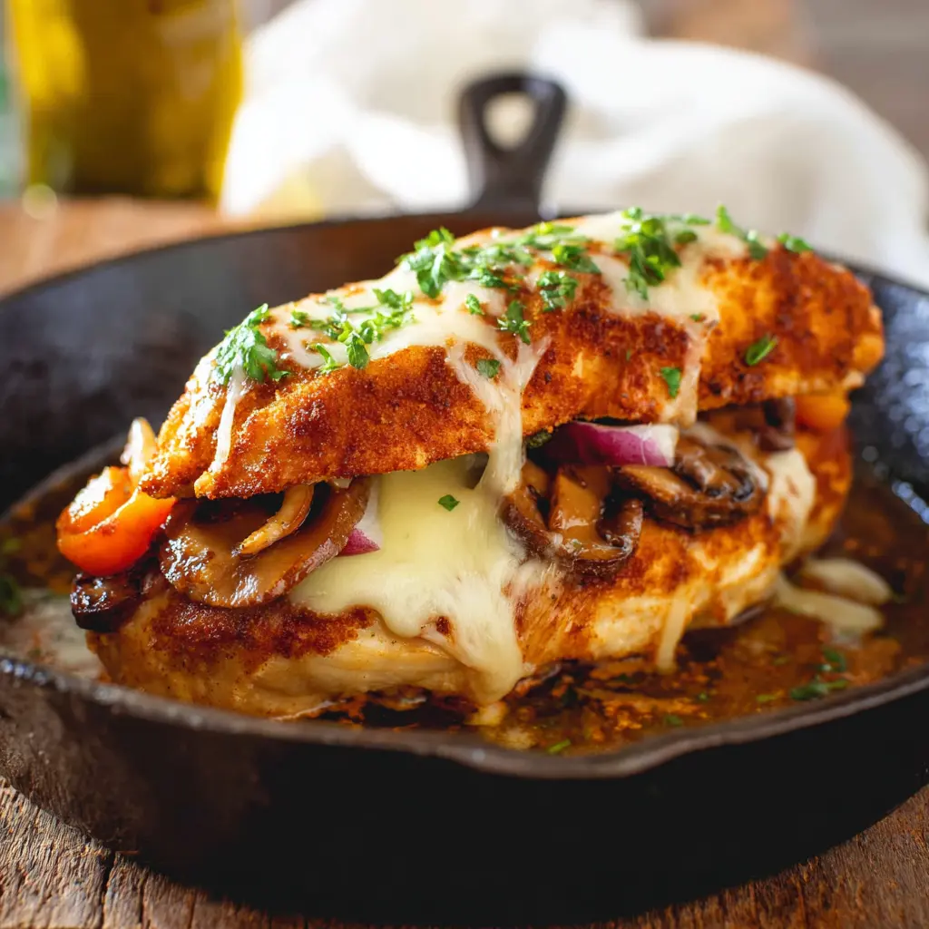 Red Robin Ensenada Chicken Copycat recipe, served and ready to eat, easy homemade dish