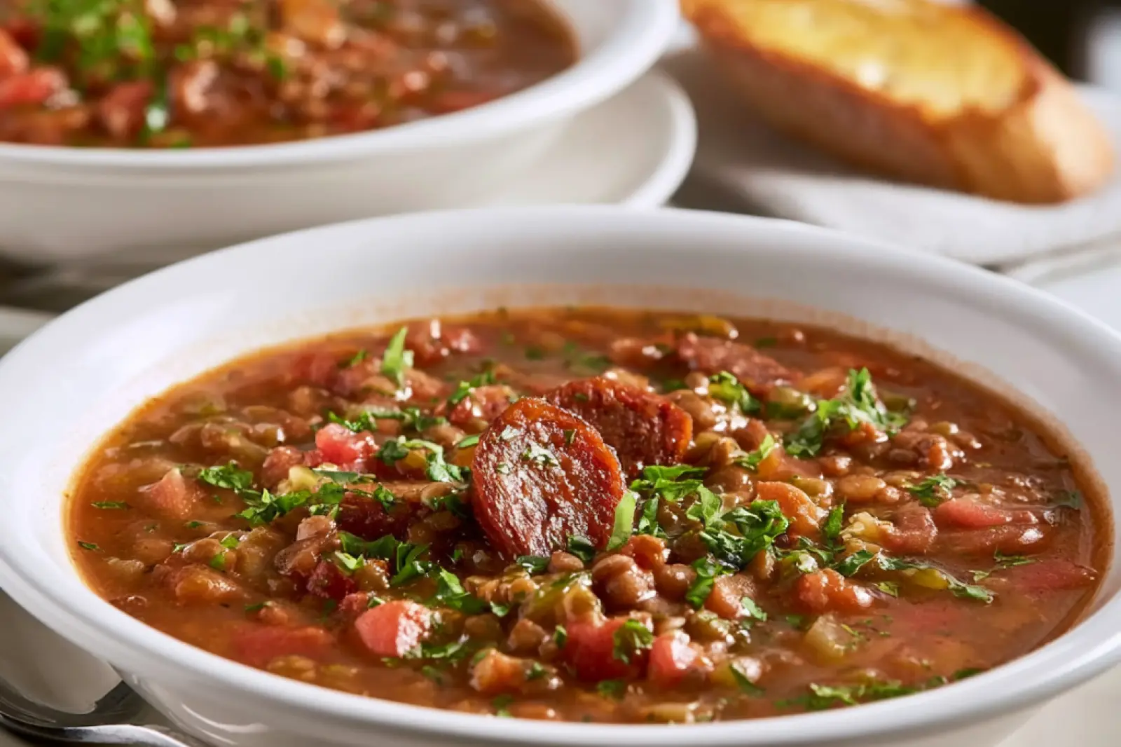 Copycat Carrabbas Sausage Lentil Soup Cozy Real Comfort You Need Now