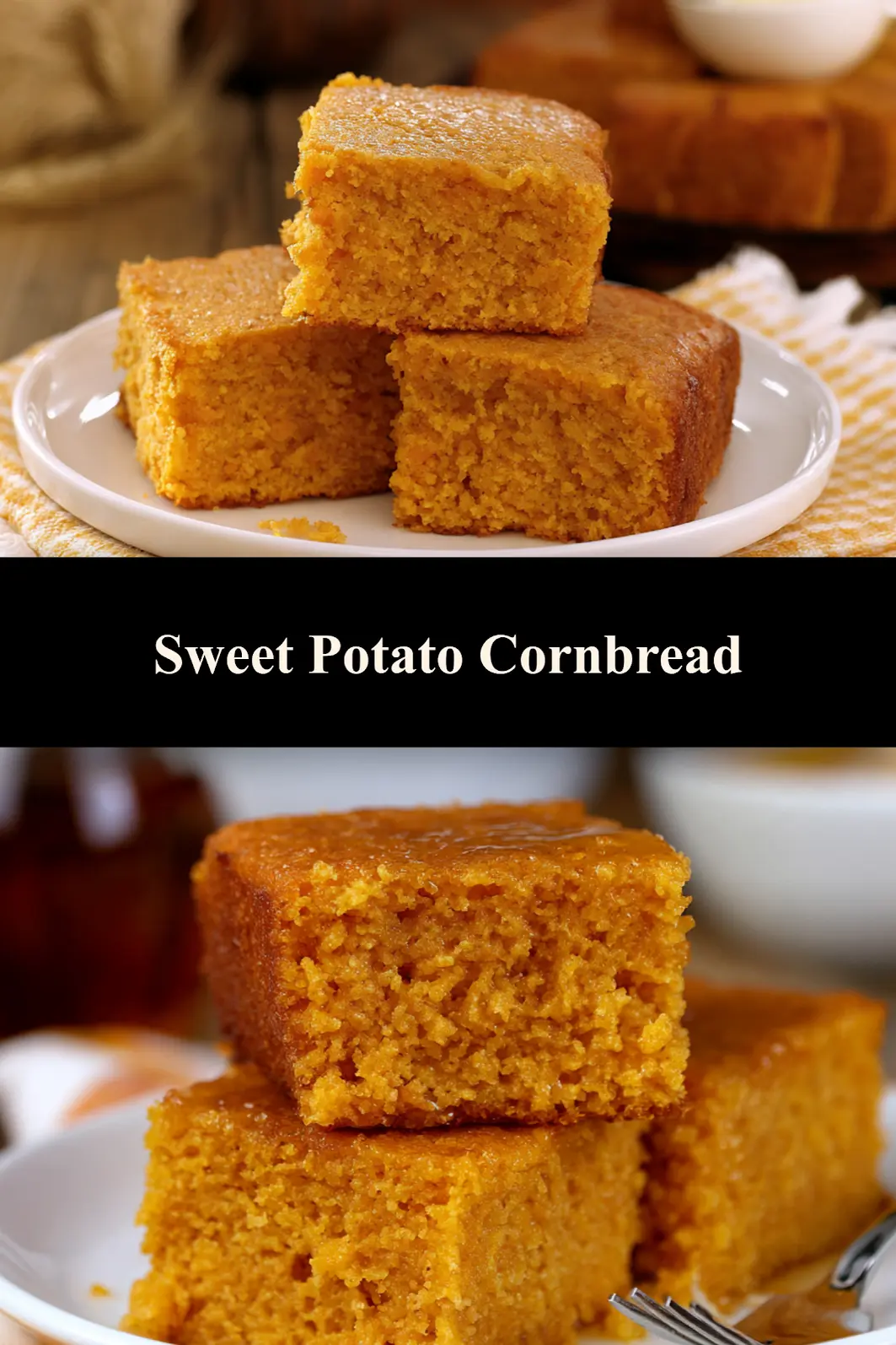 Sweet Potato Cornbread Warm Cozy Recipe Your Family Will Love 7 Sweet potato cornbread recipe pin moist, spiced cornbread with honey butter glaze